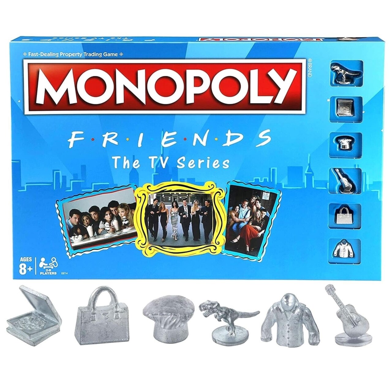 Hasbro Monopoly Friends TV Series Edition Ross Rachel Phoebe Monica Joey Chandler Game